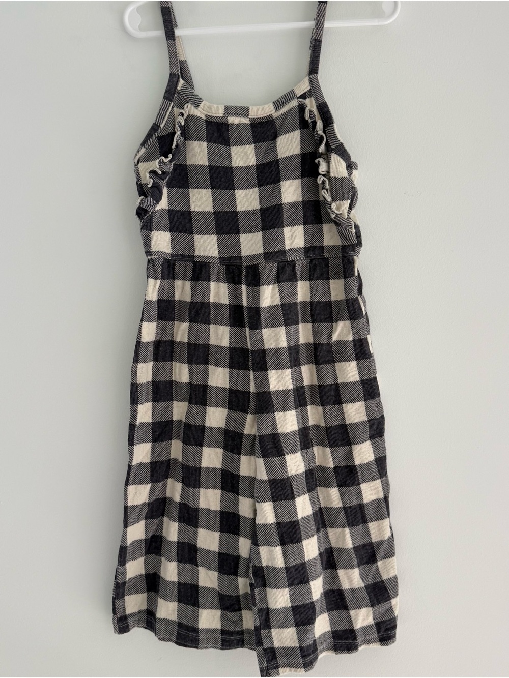 Gingham jumpsuit